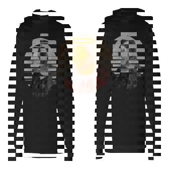 ビバ・ラ・レスタウラシオン・ジーザス・フレスコ・レストレーション・フェイル・ミーム 長袖Tシャツ - Kawaiitshirt