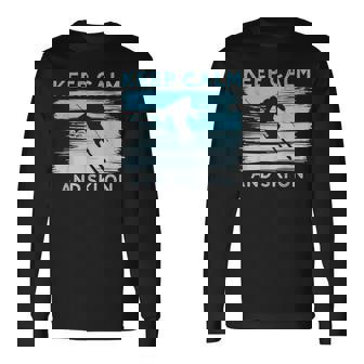 ビンテージ スキー シャツ 長袖Tシャツ - Kawaiitshirt