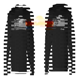 ビンテージ ピコ リベラ カリフォルニア ビーチ 長袖Tシャツ - Kawaiitshirt