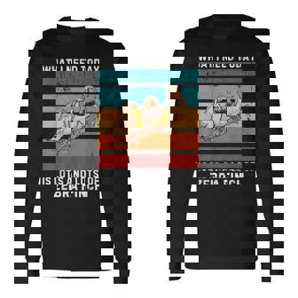 ビンテージ今日必要なのはキンカチョウがたくさん 長袖Tシャツ - Kawaiitshirt