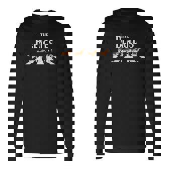 ビーグルス隊を楽しもう クール 面白い 犬 グラフィック クールなデザイン 長袖Tシャツ - Kawaiitshirt