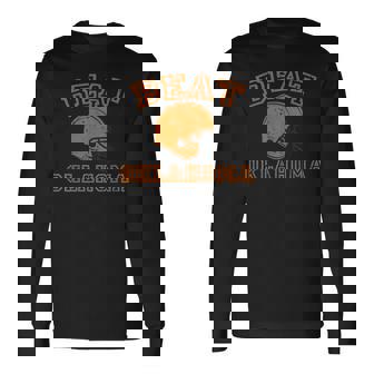 ビートオクラホマ カレッジフットボールtシャツ 長袖Tシャツ - Kawaiitshirt