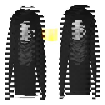 ビール 酒 面白いtシャツ 面白い ジョッキ ポケット 飲み おもしろ 飲み会 のんべえ メンズ ネタ 服 長袖Tシャツ - Kawaiitshirt