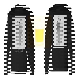 ビール冷え切ってます 長袖Tシャツ - Kawaiitshirt