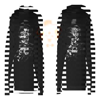 ピエロ ハロウィンコスチューム 不気味なカーニバル ピエロコスチューム 長袖Tシャツ - Kawaiitshirt