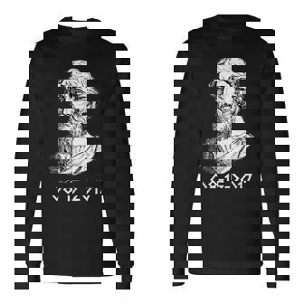 ピタゴラス ピタゴラス定理の日 2017年8月15日 長袖Tシャツ - Kawaiitshirt