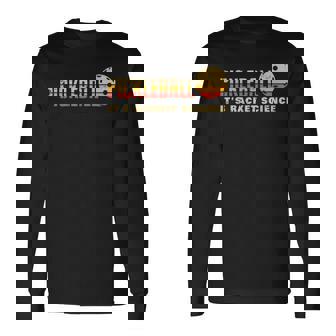 ピックルボール それはラケット・サイエンス 面白いピックルボール 長袖Tシャツ - Kawaiitshirt