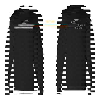 ピックルボール レトロ ヴィンテージ ピックルボール 長袖Tシャツ - Kawaiitshirt