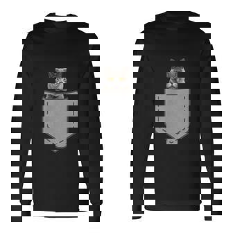 ファニーブリティッシュショートヘア猫 長袖Tシャツ - Kawaiitshirt