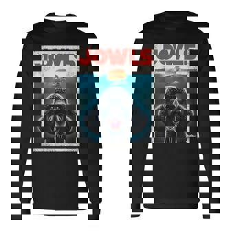 ファニープードル スタンダード プードル ジョール バーガー かわいい 犬 ママ お父さん 長袖Tシャツ - Kawaiitshirt