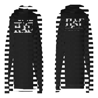 フィアットイングリッシュワードアパレル 長袖Tシャツ - Kawaiitshirt