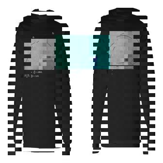 フィボナッチ黄金比 快適なハーフトーン効果。 長袖Tシャツ - Kawaiitshirt