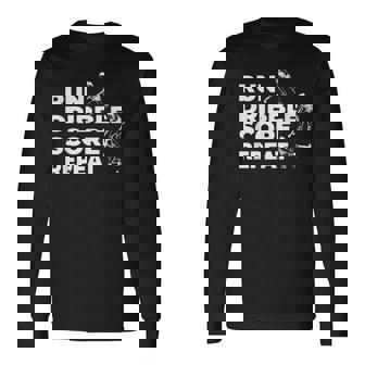 フィールドホッケー選手のテクニック 長袖Tシャツ - Kawaiitshirt