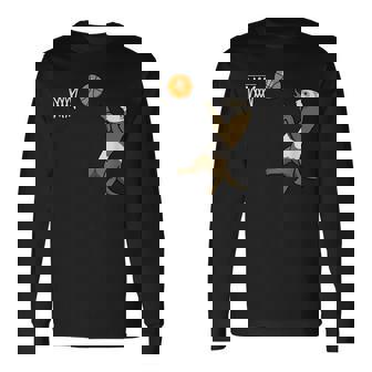 フェレット バスケットボール ボール スポーツ 長袖Tシャツ - Kawaiitshirt