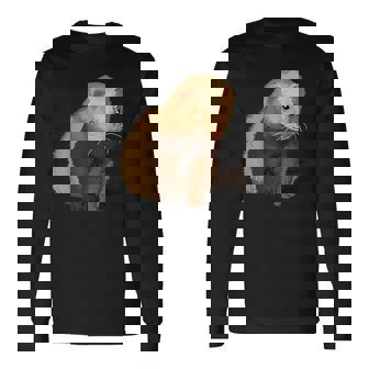 フェレットオーナーペットフェレット 長袖Tシャツ - Kawaiitshirt