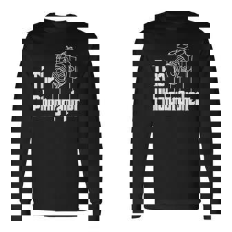 フォトカメラ カメラマン 長袖Tシャツ - Kawaiitshirt