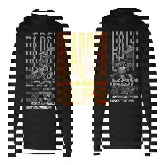 フトアゴヒゲトカゲ 爬虫類キーパー ビアディ トカゲ ストリートウェア 長袖Tシャツ - Kawaiitshirt