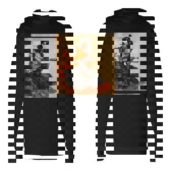 フラメンコダンサー セビリア Espana フラメンコ愛好家 スペインアート 長袖Tシャツ - Kawaiitshirt