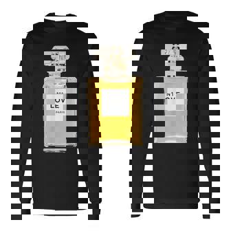 フランス香水ボトル 長袖Tシャツ - Kawaiitshirt