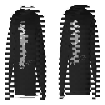 フランチェスコ キャラクター かわいい 大人 シック インスタ ワンポイント チャーミング キュート シュール お洒落 長袖Tシャツ - Kawaiitshirt