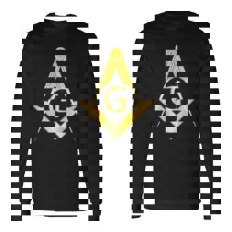 フリーメイソン スクエアコンパス フリーメーソン 最後の誕生日 長袖Tシャツ - Kawaiitshirt