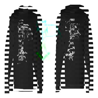 フリーメイソンをテーマにしたフリーメイソンがツールを運びます」S&C 長袖Tシャツ - Kawaiitshirt