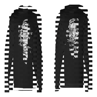 フレデリック・ショパン作曲家の肖像画 長袖Tシャツ - Kawaiitshirt