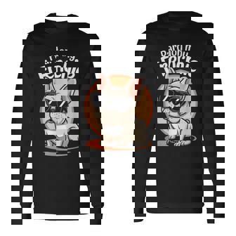 フレンチブルドッグしゃれ 長袖Tシャツ - Kawaiitshirt