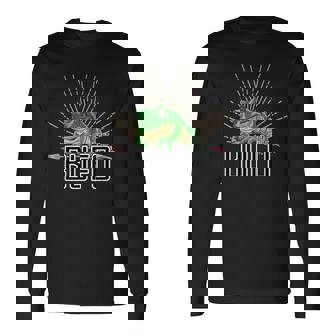 ブフォ・アルバリウス・ヒキガエル、5 Meo Dmtのスピリチュアル・サイケデリック・トリップ 長袖Tシャツ - Kawaiitshirt