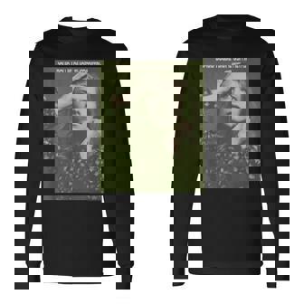 ブライアン・ウォードによるデヴィッド・ボウイの神の対称写真。 長袖Tシャツ - Kawaiitshirt