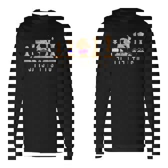 ブラジリアン柔術 チェストレーニンググラフィック ブラジリアン柔術 長袖Tシャツ - Kawaiitshirt