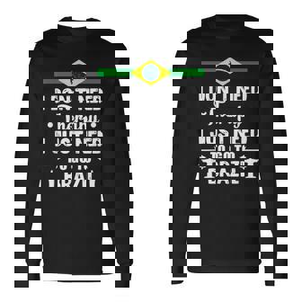 ブラジルのコルコバードのキリスト像 長袖Tシャツ - Kawaiitshirt