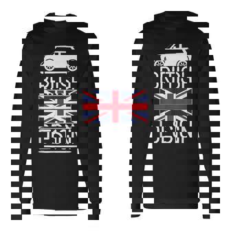 ブリティッシュクラシックカー ミニ 長袖Tシャツ - Kawaiitshirt