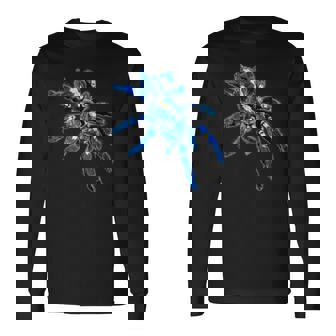 ブルータランチュラスパイダーポエシロセラ 長袖Tシャツ - Kawaiitshirt