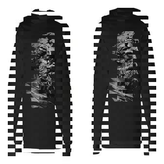 プラトンギリシャ哲学者 長袖Tシャツ - Kawaiitshirt