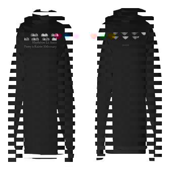 プリティーリズム・レインボーライブ デザインf 長袖Tシャツ - Kawaiitshirt