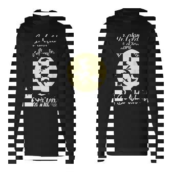 プリンセスがいっぱいの世界では魔女の月ハロウィンの贈り物になる 長袖Tシャツ - Kawaiitshirt