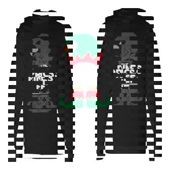 プリンセスエルフクリスマスシャツ ファミリーグループパーツ 長袖Tシャツ - Kawaiitshirt