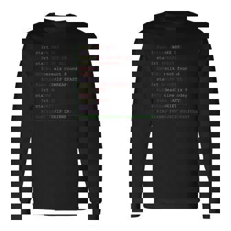 プログラマーコード機能 プログラミングシンタックス 長袖Tシャツ - Kawaiitshirt