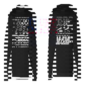 プロトランプシャツ2024 大統領トランプの帰還 2025 長袖Tシャツ - Kawaiitshirt