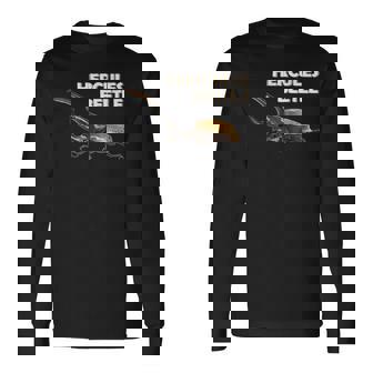 ヘラクレスカブトムシの写真 長袖Tシャツ - Kawaiitshirt