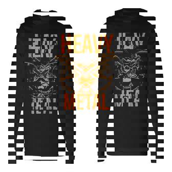 ヘヴィメタルミュージック 長袖Tシャツ - Kawaiitshirt