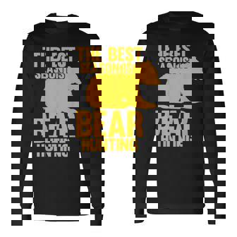 ベストシーズンはクマ狩りハンター 長袖Tシャツ - Kawaiitshirt