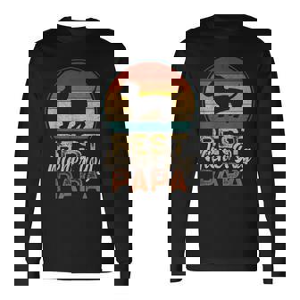 ベスト・ウィンナー・ドッグ・パパ、ダックスフント 長袖Tシャツ - Kawaiitshirt