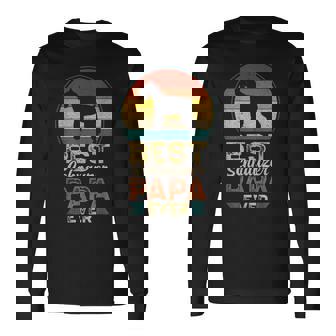 ベスト・シュナウザー・パパ ミニチュア・シュナウザー 長袖Tシャツ - Kawaiitshirt