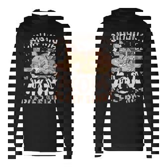 ベスト・チワワ・ママ・スリープ・シャツ、子犬と犬 長袖Tシャツ - Kawaiitshirt