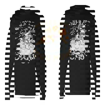 ベスト・ドッグ・ママ、子犬とジャック・ラッセル・テリア 長袖Tシャツ - Kawaiitshirt