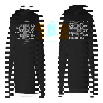 ベスパ-ライフ・イズ・ア・ジャーニー 長袖Tシャツ - Kawaiitshirt