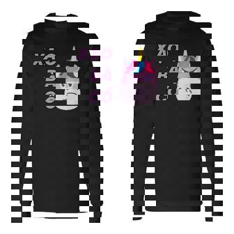 ベトナム ベトナム語 ベトナムの言葉 ザオバーコー 面白いジョーク 嘘つき ユニコーン 長袖Tシャツ - Kawaiitshirt