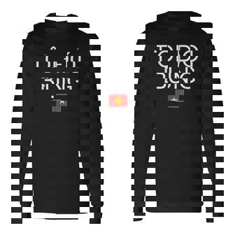 ベトナム語でお腹が空いた ベトナム 長袖Tシャツ - Kawaiitshirt